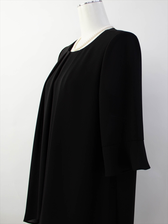 前身頃レイヤーワンピース ワンピース フォーマルショップB-GALLERY