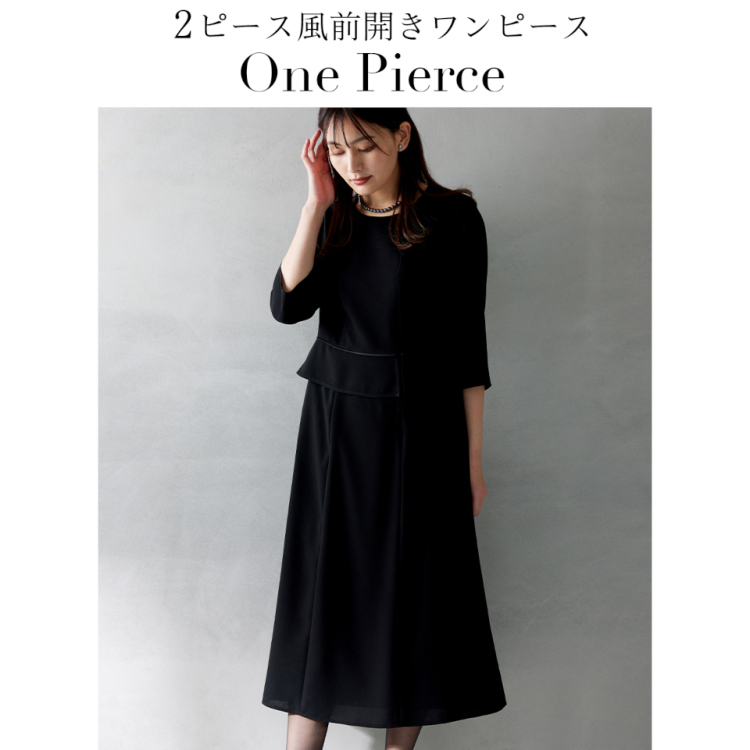 2丈のワンピースから選べる ブラックフォーマルアンサンブル