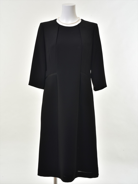 【美品】黒 アンサンブル プリーツワンピース ロングジャケット マリココウガ net-011_04_f64dfb2c-20cc-4892-