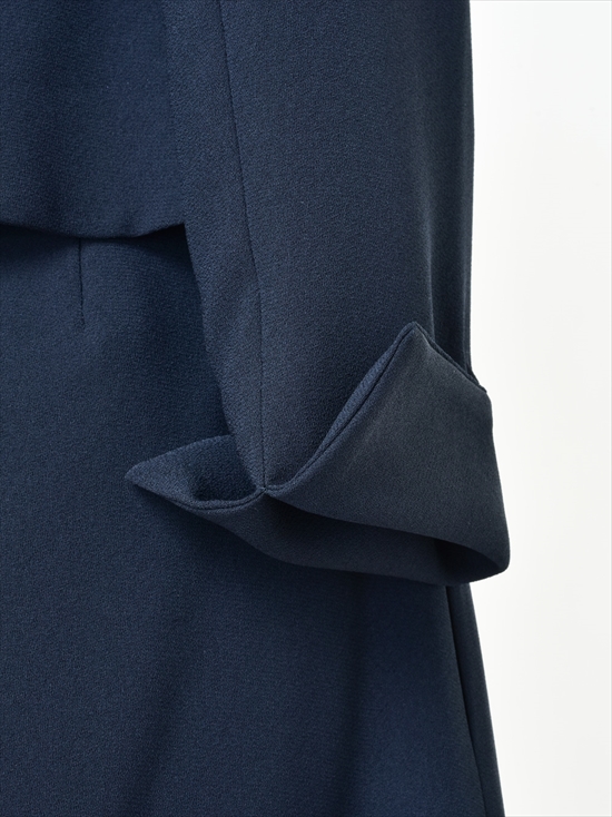 ウォッシャブル対応 ノーカラーお受験スーツ(160733534) スカート